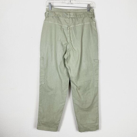 Universal Thread Pale Sage Green Belted Utility Cargo Pants - Picture 4 of 6